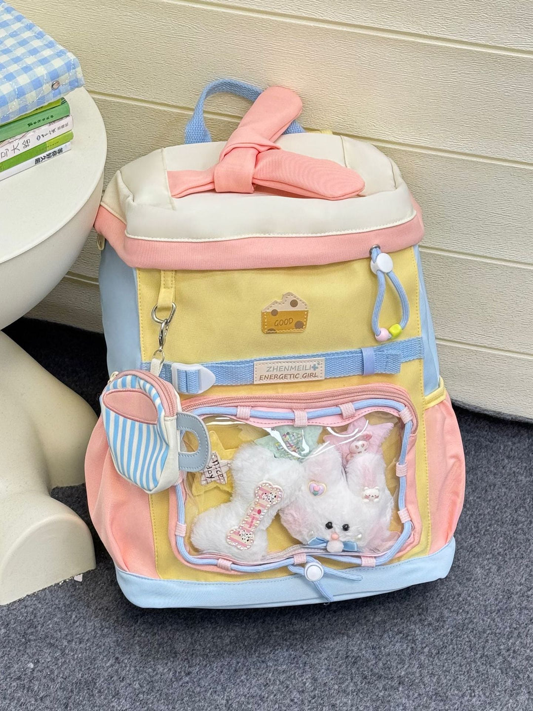 Fun Retro Style School Backpack