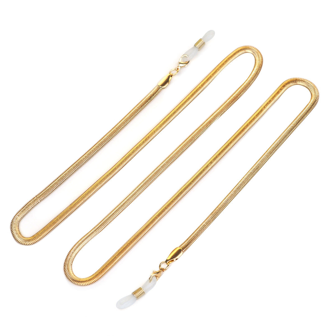 Sleek Snake Chain Eyewear Strap Kalsten