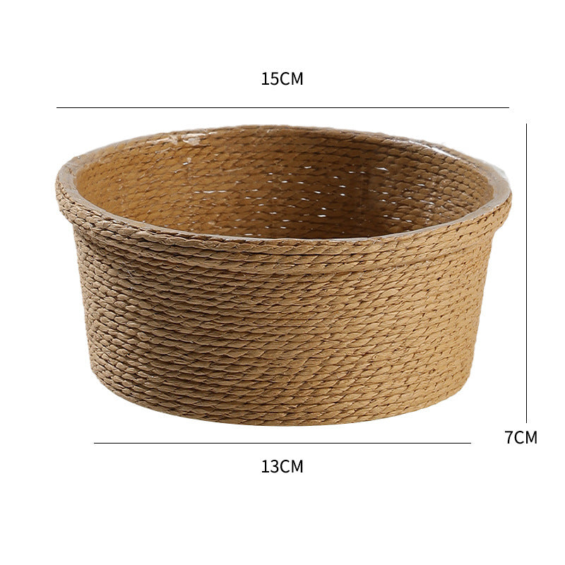 Natural Fiber Decorative Storage Container Kalsten
