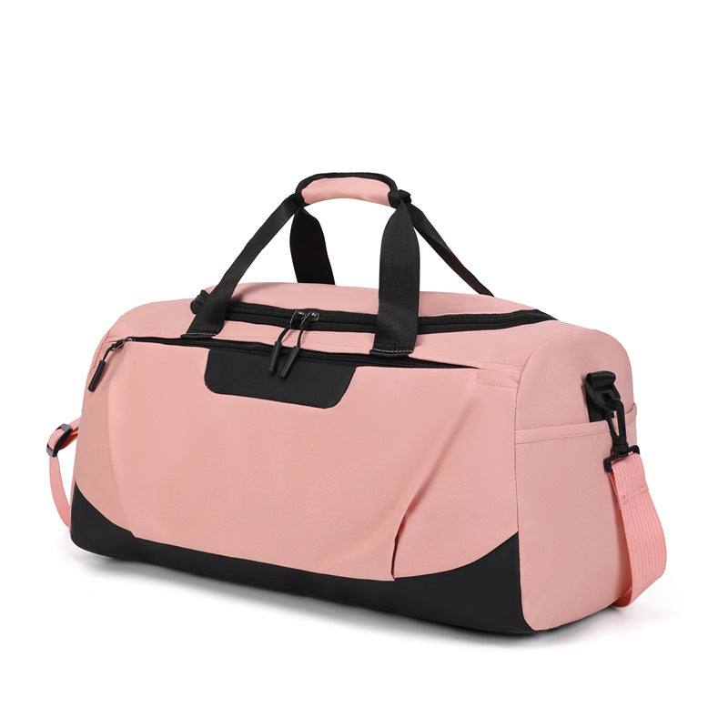 Sporty Duffel Bag with Versatile Storage and Ergonomic Carry Handles Kalsten