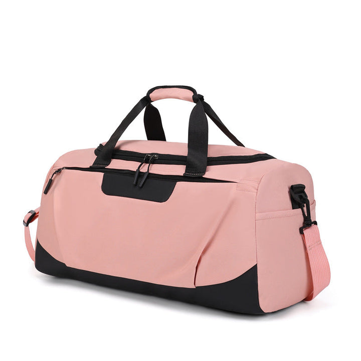 Sporty Duffel Bag with Versatile Storage and Ergonomic Carry Handles Kalsten