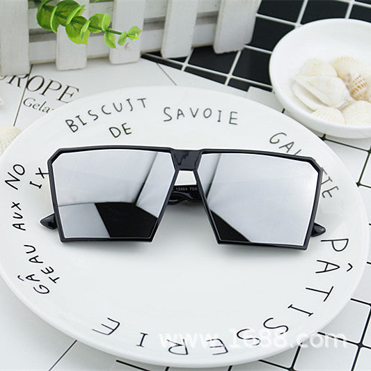 Women's Fashion Sport Sunglasses with Square Frame and Mirrored Lenses Kalsten