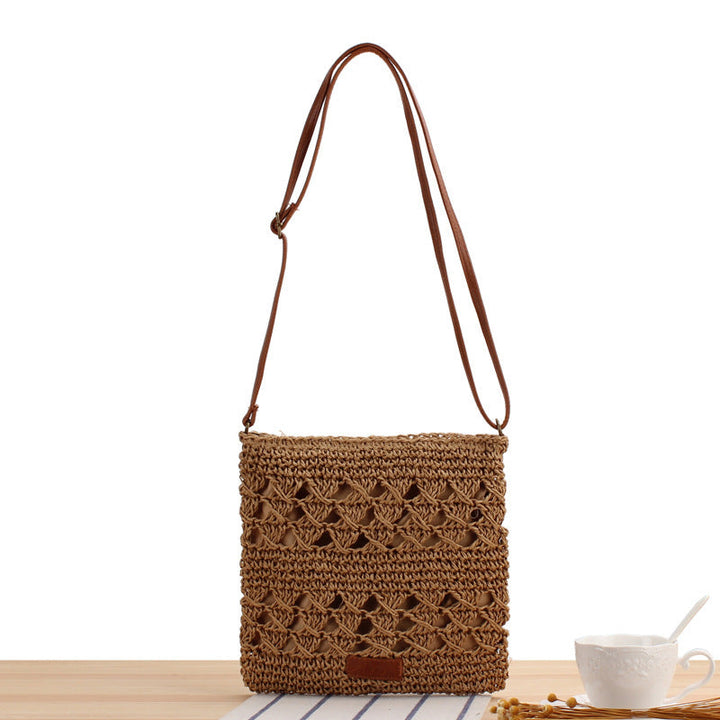 Handbag with Fashionable Braided Pattern Kalsten