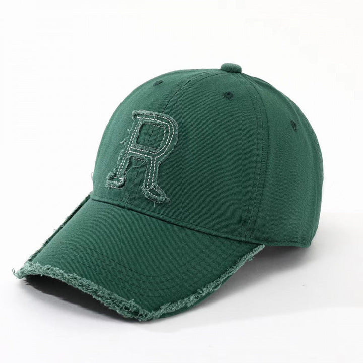 Women's Distressed Embroidered Baseball Cap Kalsten