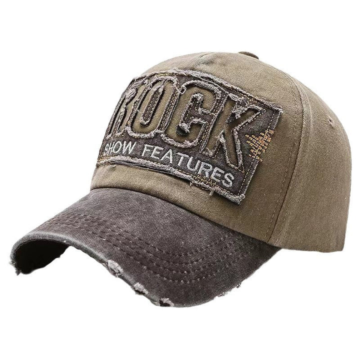 Men's Distressed Graphic Adjustable Baseball Cap Kalsten