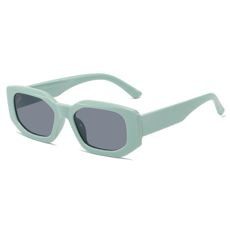 Ladies' fashionable square sunglasses with distinctive Kalsten frame