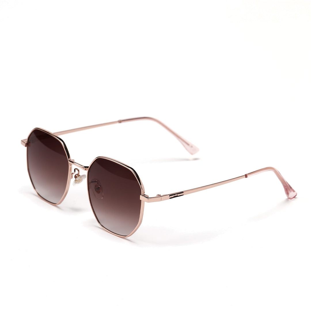 Women's fashionable sunglasses with oval frame and polarized lenses Kalsten