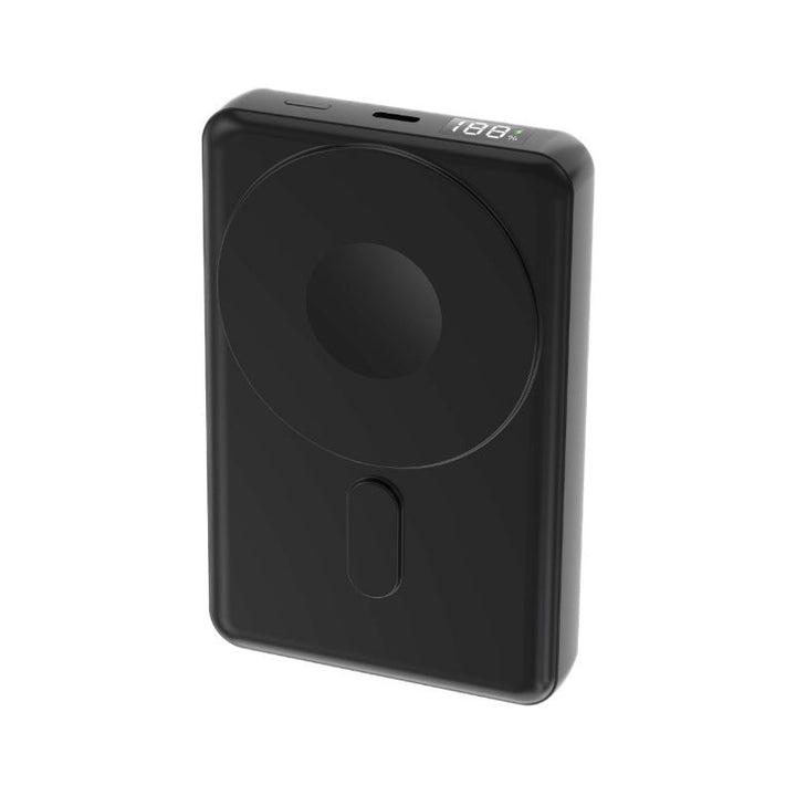 Portable power bank with multifunctional LED display and integrated cable management Kalsten