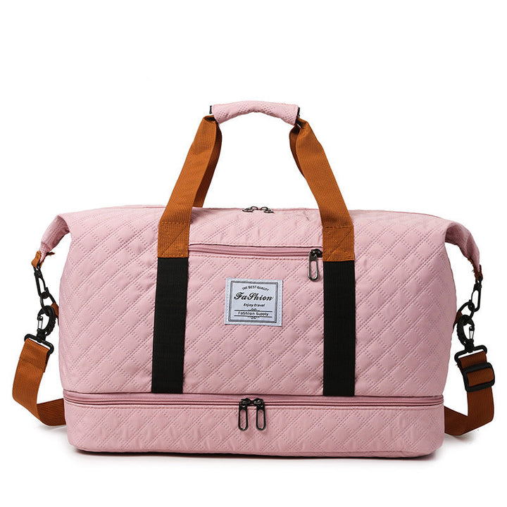 Quilted Multi-Functional Travel Duffle