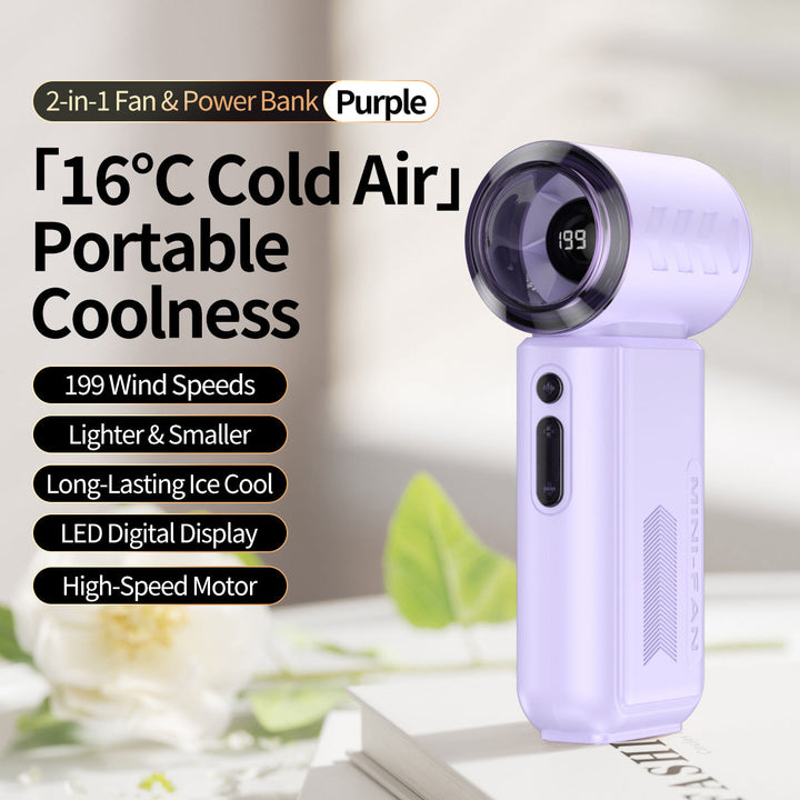 Portable Cooling Fan for Women with Power Bank Kalsten