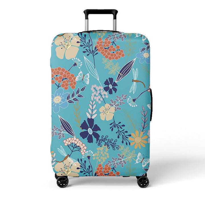 Unisex Suitcase Cover with Colorful City Design Kalsten