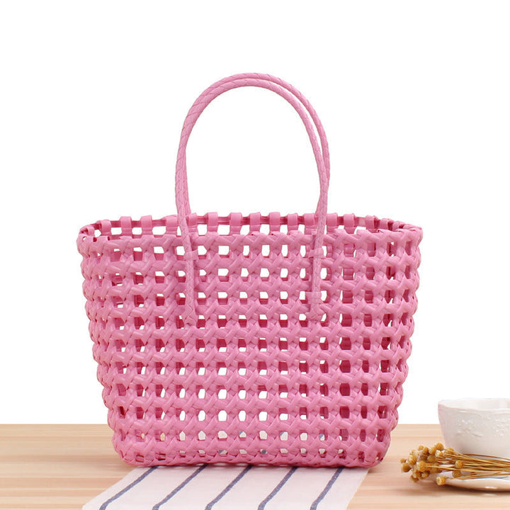 Handcrafted basket bag with unique structural design Kalsten