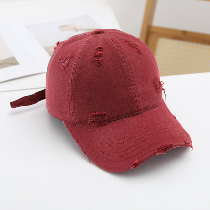 Women Casual Destroyed-Basecap Kalsten