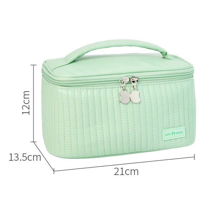 Elegant Quilted Makeup Storage Case Kalsten