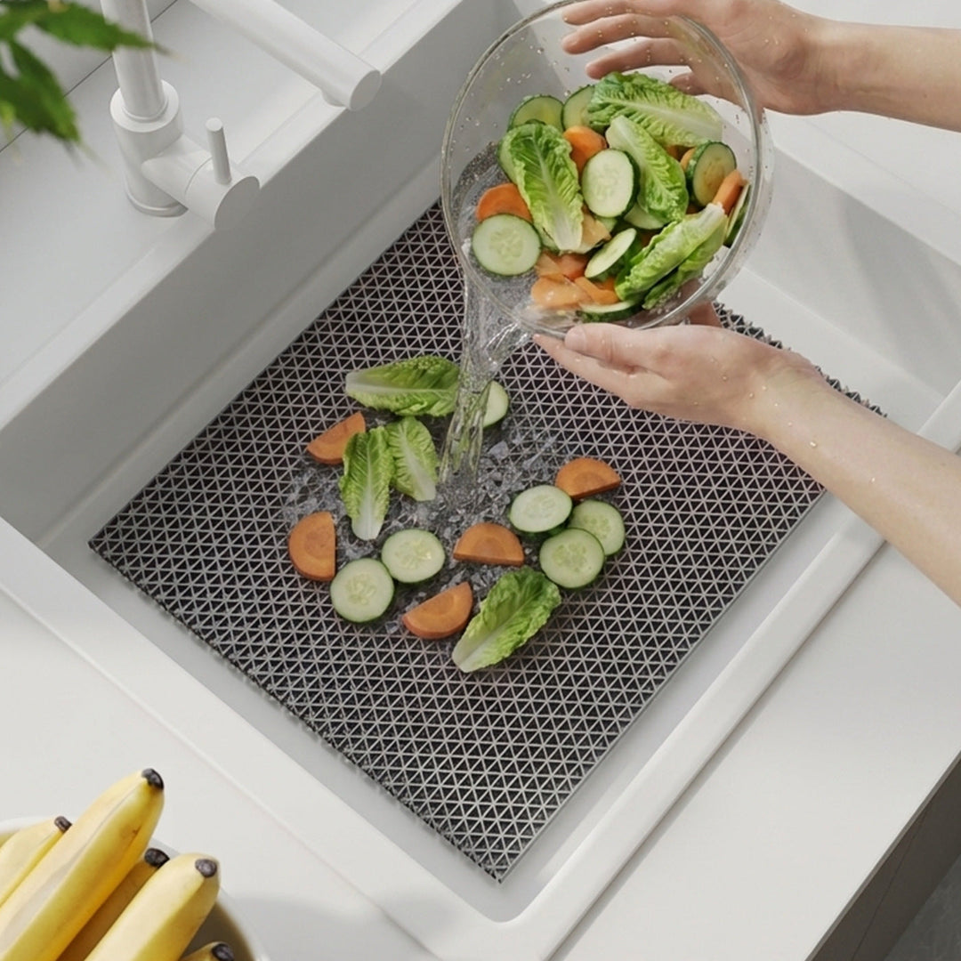 Multi-Functional Kitchen Sink Drain Mat Kalsten