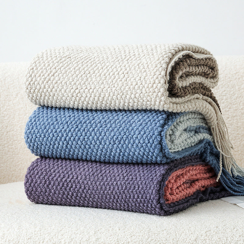 Ladies cozy throw blanket Kalsten