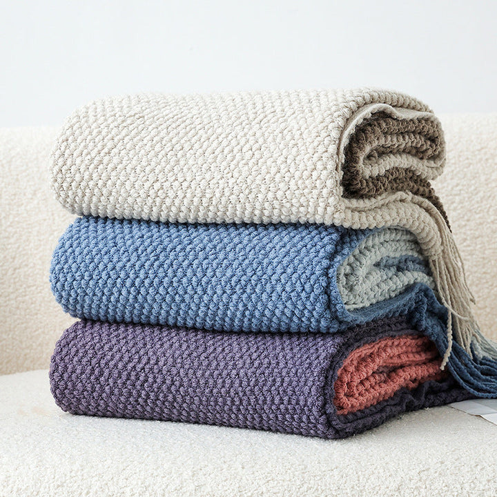 Ladies cozy throw blanket Kalsten