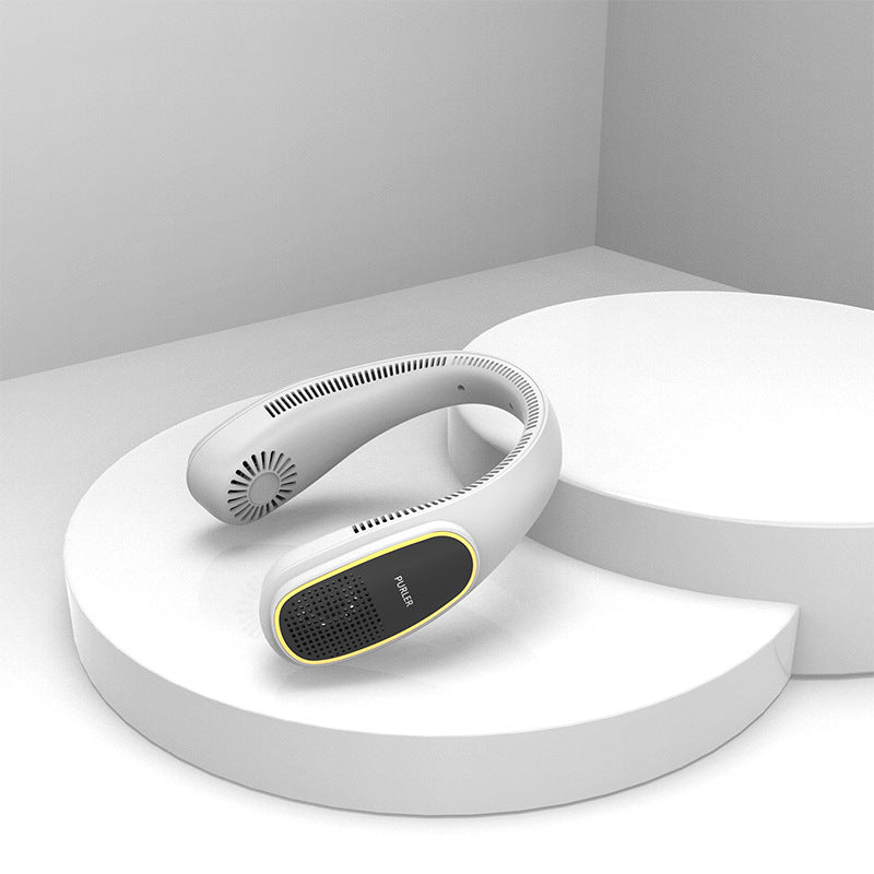 Women's Wearable Neck Fan with Ergonomic Design Kalsten