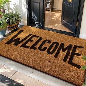 Leaf Pattern Entrance Mat Kalsten