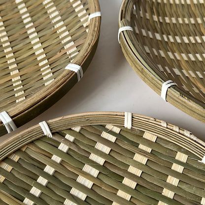 Decorative woven basket Acalora