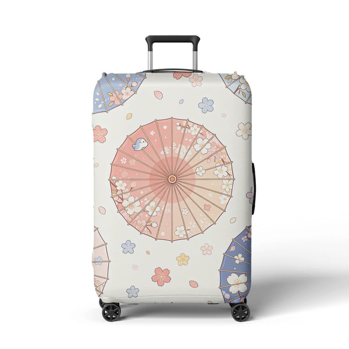Women's suitcase cover with playful space design Kalsten