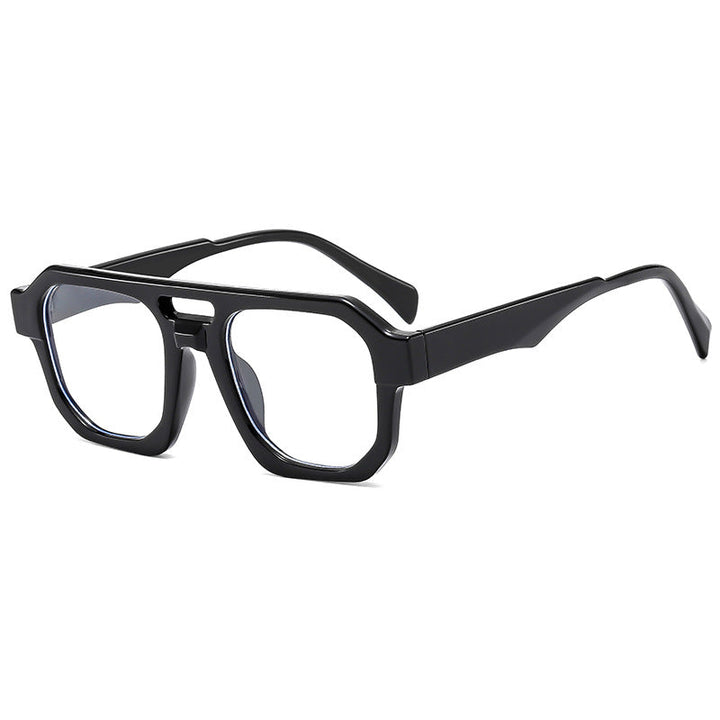 Women’s exclusive polygonal sunglasses with luxurious tortoiseshell pattern Kalsten
