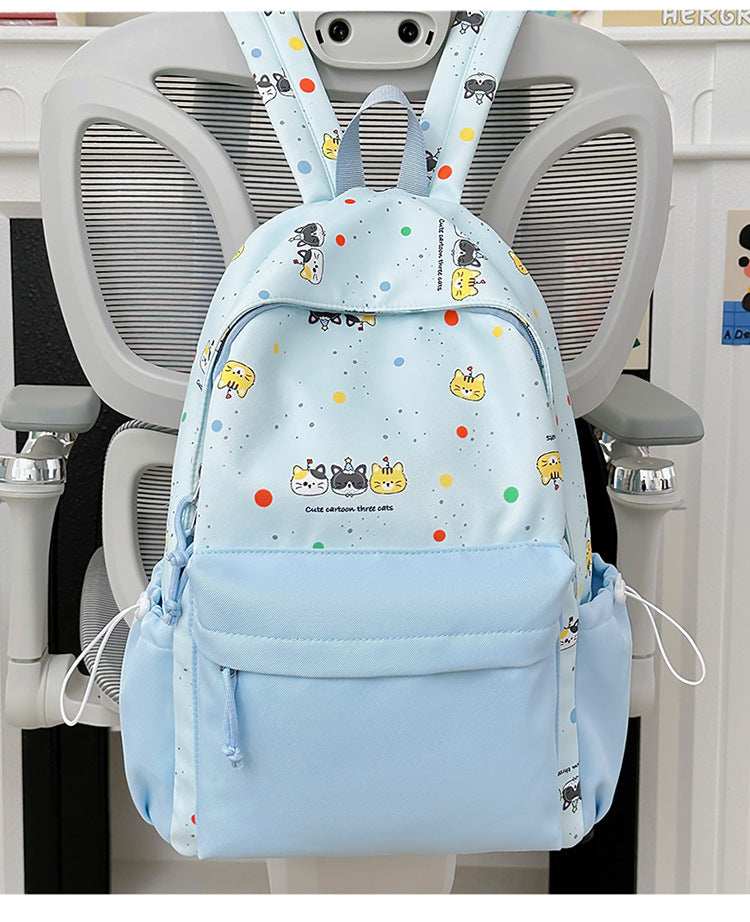 Cartoon Character Print Backpack Kalsten