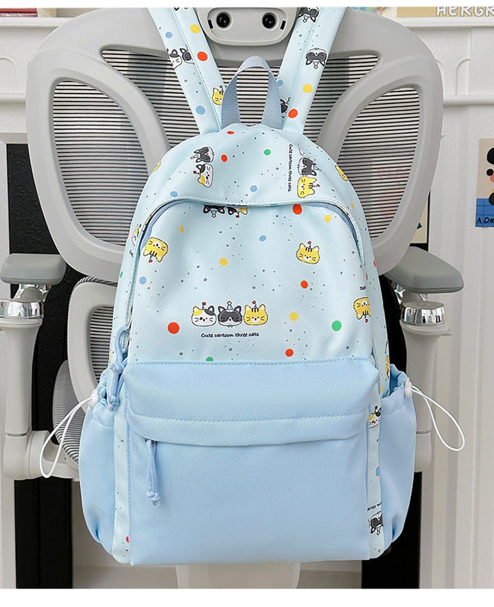 Cartoon Character Print Backpack Kalsten