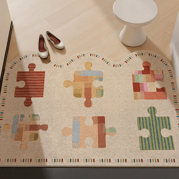 Decorative Bathroom Mat Kalsten