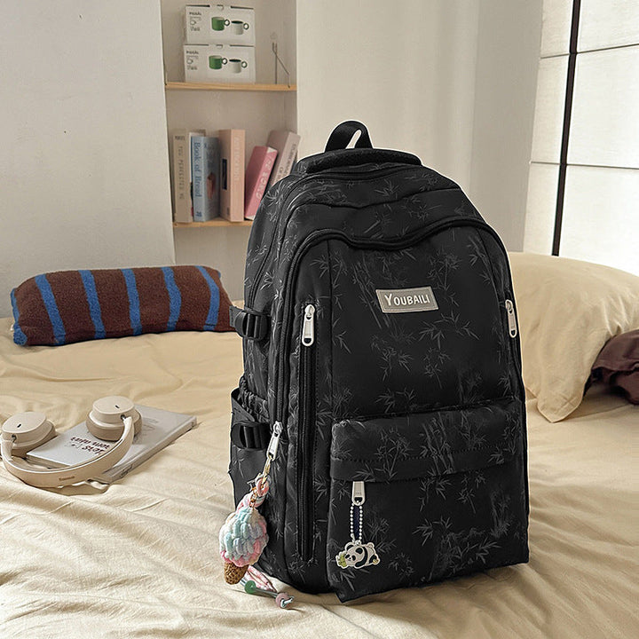 Multi-Compartment Travel School Backpack