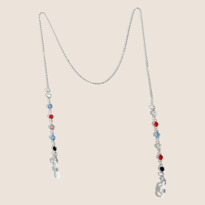 Decorative Colorful Crystal Eyewear Chain Kalsten