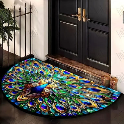 Artistic Round Area Rug Acalora