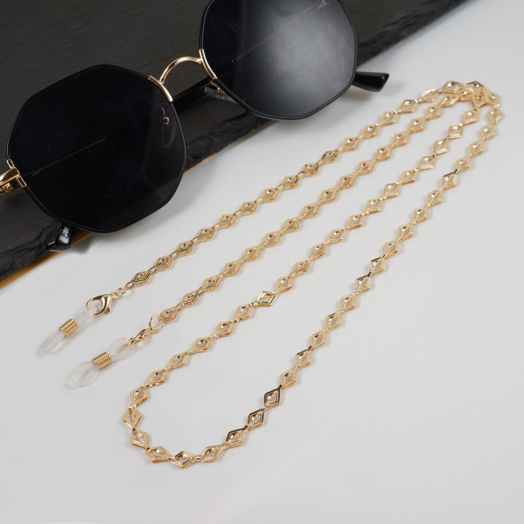 Decorative Diamond-Linked Eyewear Chain Kalsten