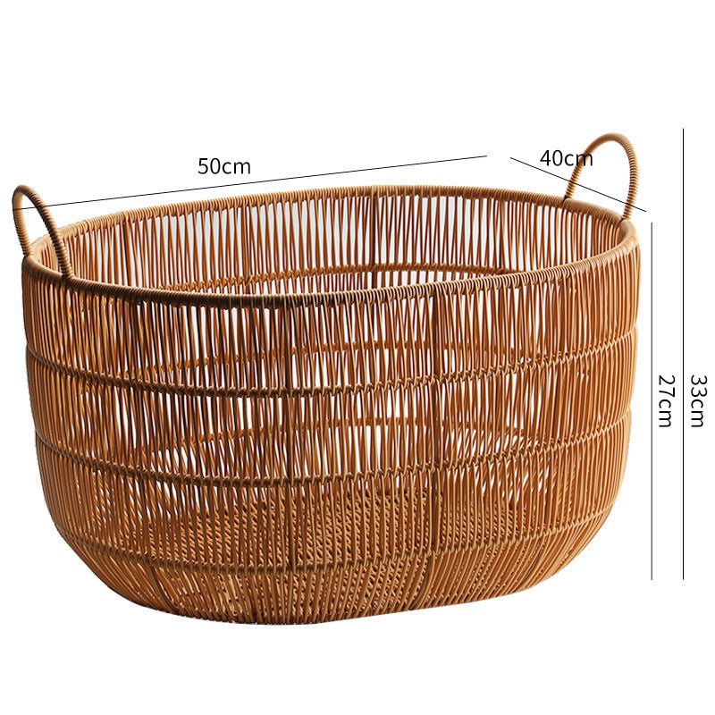 Large Handwoven Storage Basket Kalsten