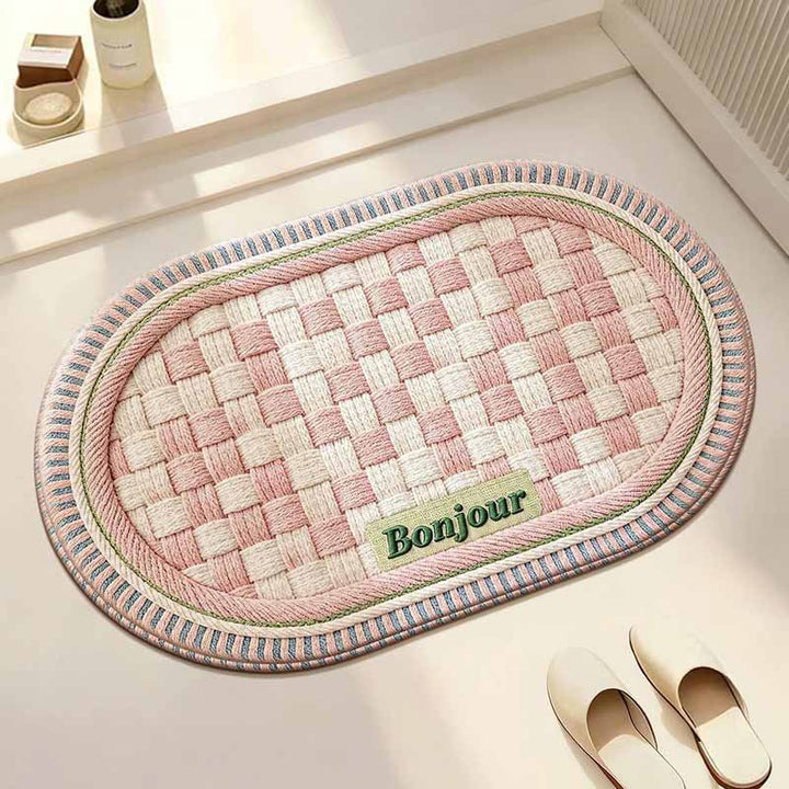 Decorative Woven Area Mat