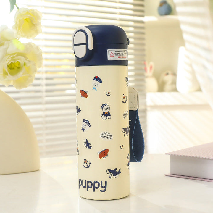 Women Insulated Drinking Bottle with Cute Animal Design Kalsten