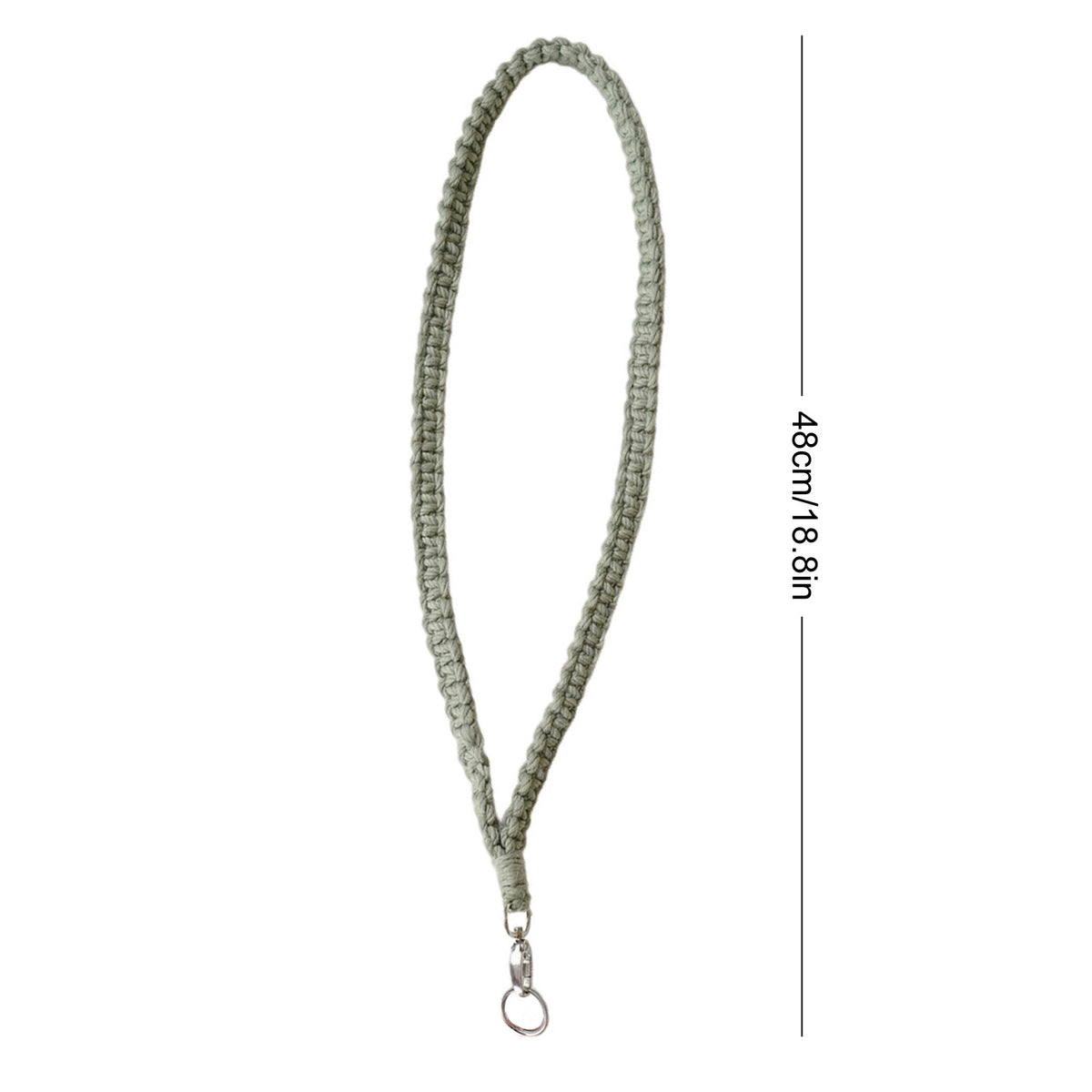 Braided Macrame Keychain Loop Acalora