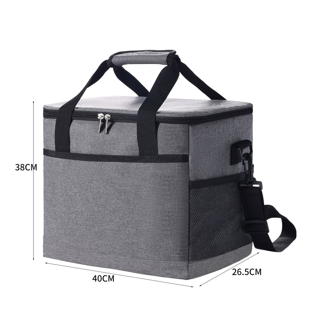Unisex cooler bag with additional insulation compartment and practical carrying handle Kalsten