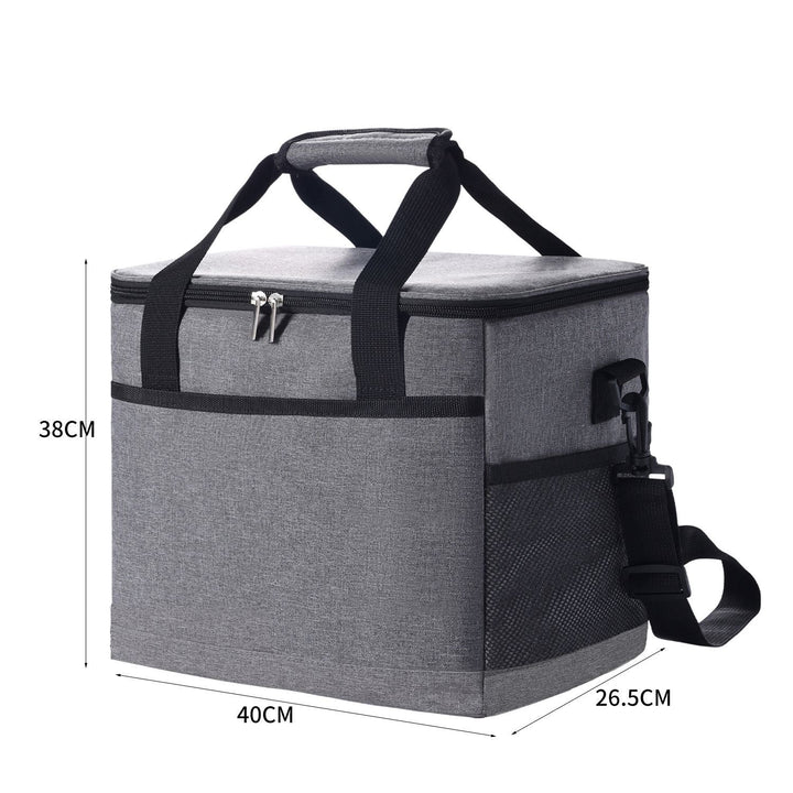 Unisex cooler bag with additional insulation compartment and practical carrying handle Kalsten