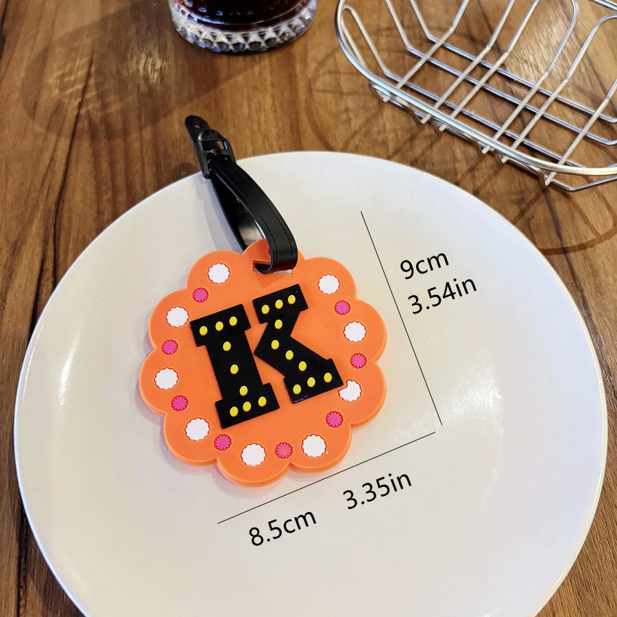 Playful Alphabet Luggage Tag Kalsten