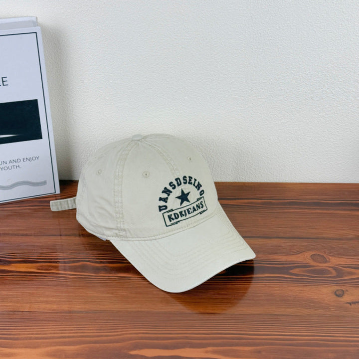 Men's Distressed Vintage Style Baseball Cap Kalsten