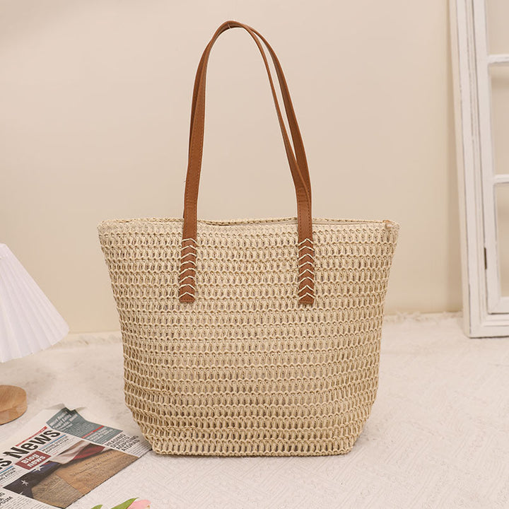 Elegant Bast bag with High-Quality Leather Handles Kalsten