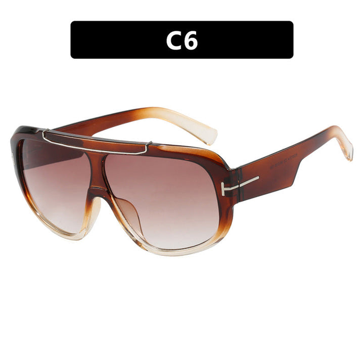 Ladies oversized sunglasses in a modern, transparent design Kalsten