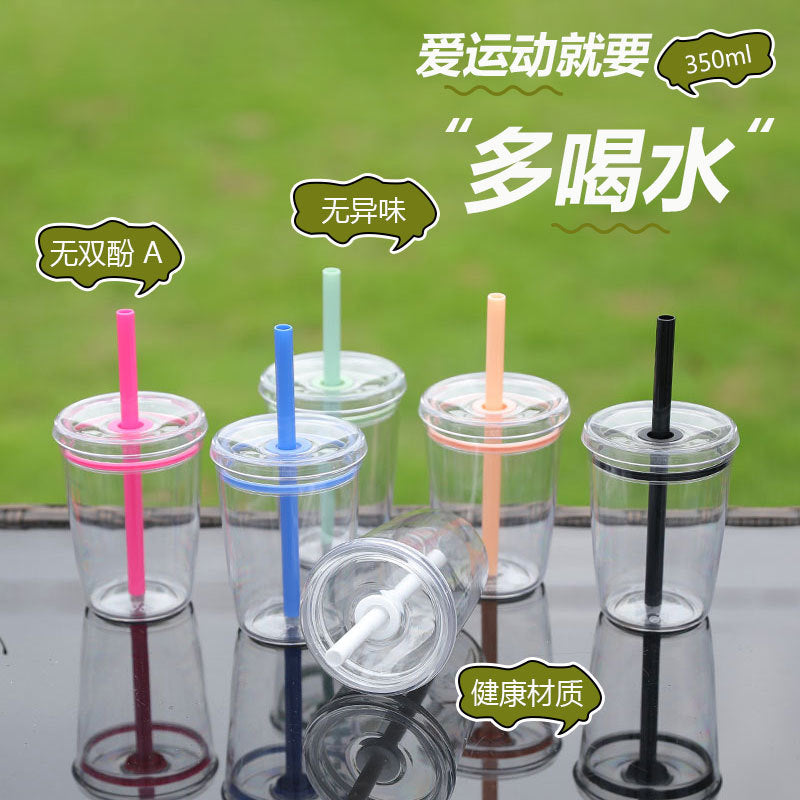 Unisex Insulated Reusable Cup with Straw Kalsten
