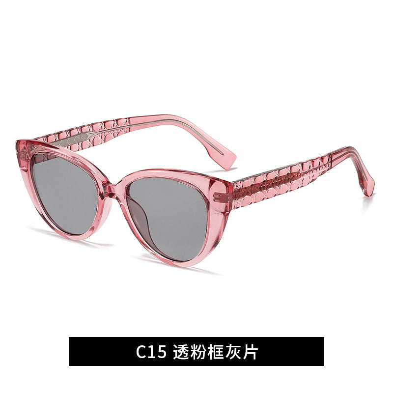 Women's Cat-Eye Sunglasses with Decorative Bridge Kalsten