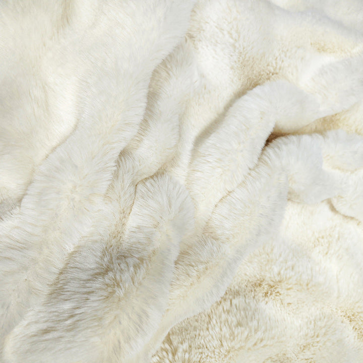 Women luxurious and super soft fleece blanket Kalsten