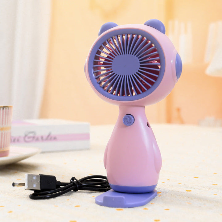 Ladies Portable Mini Fan with Animal Design Kalsten