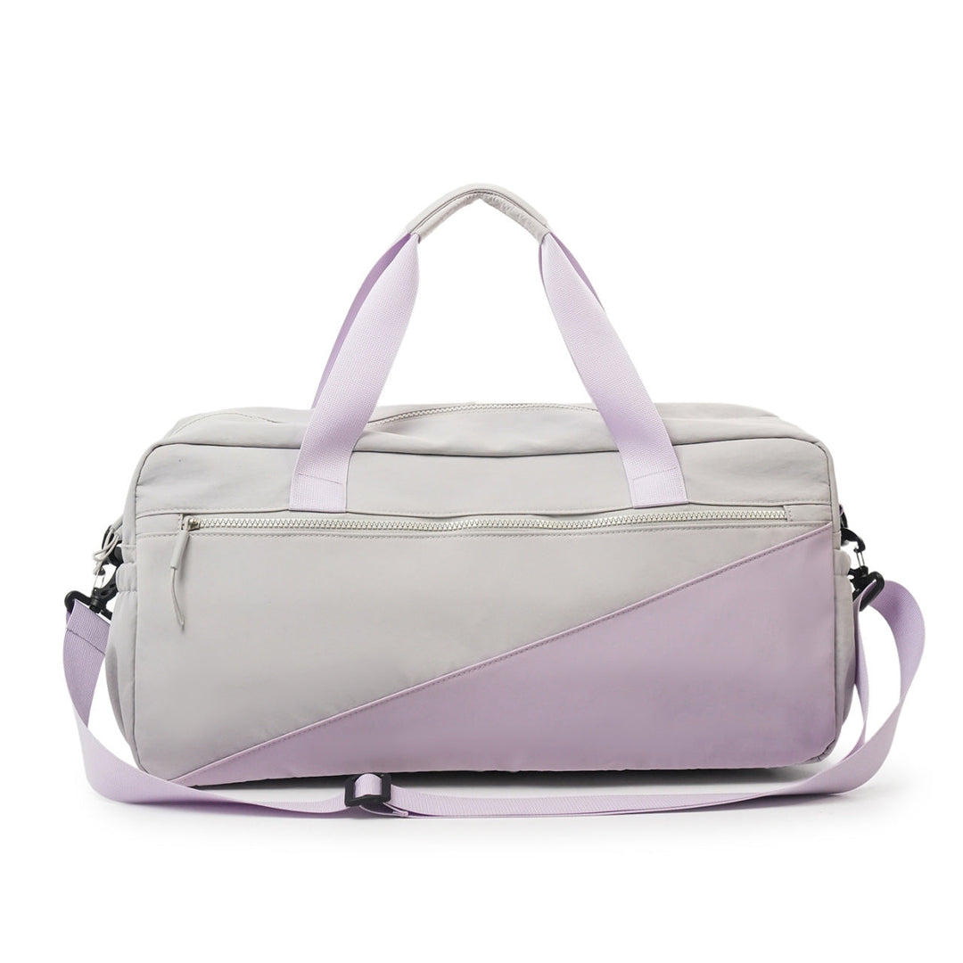 Sporty Duffel Bag With Ergonomic Shoulder Strap And Multiple Compartments Kalsten
