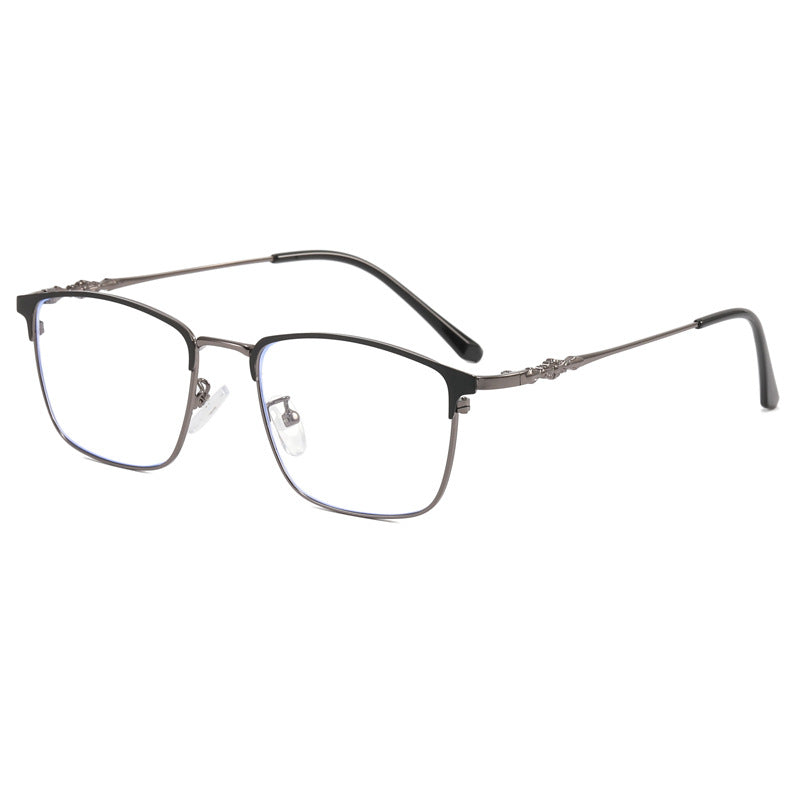Ladies fashionable square glasses with elegant metal frame Kalsten