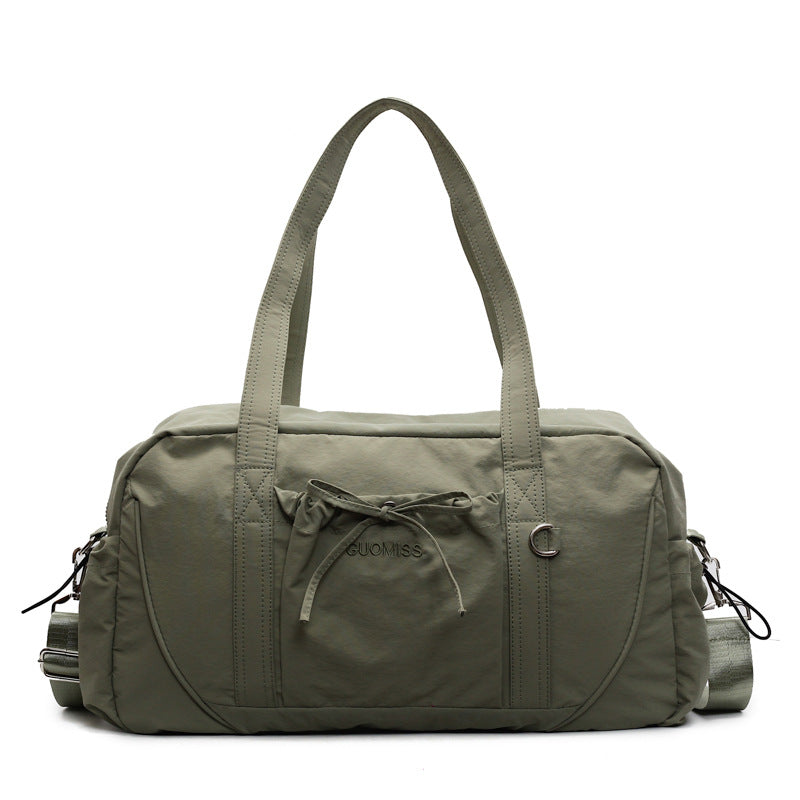 Multifunctional Sports Duffel Bag With Practical Outer Pockets Kalsten